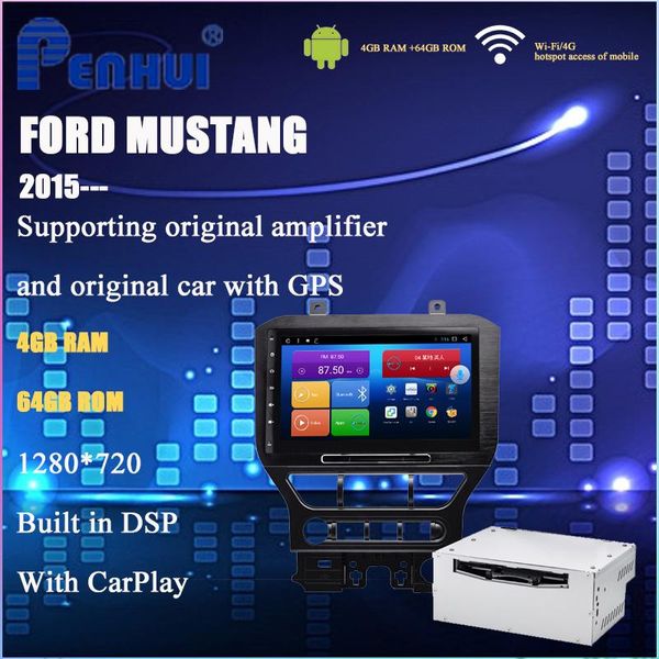 

player car dvd for mustang 2021----car radio multimedia video navigation gps android 10.0 double din