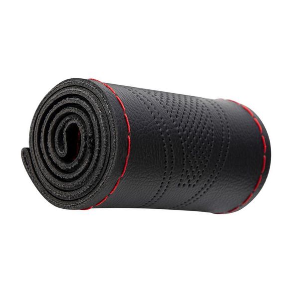 

steering wheel covers 1pc handsewn cover anti-skid microfiber leather