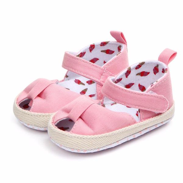 

first walkers 0-18m summer baby girl walking shoes soft sole anti-slip princess