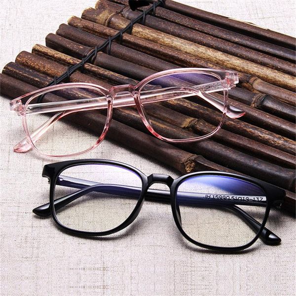 

fashion sunglasses frames transparent glasses men women fake vintage optical myopia eyeglasses ladies retro eyewear, Black