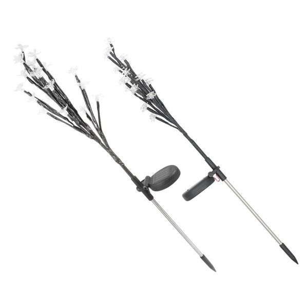 

night lights 2pcs outdoor solar lamp ground waterproof lawn decorative garden