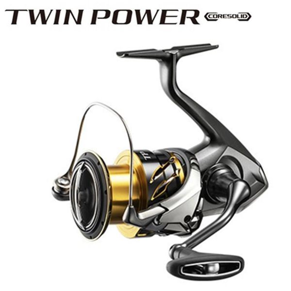 

original shimano twinpower spinning fishing reel 9bb+one roller clutch hagane body baitcasting reels