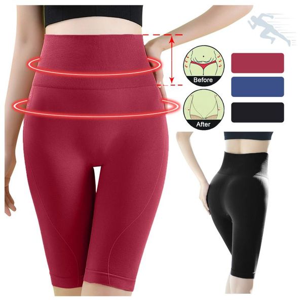 

women's leggings leggins femme women peach-buttock short legging running elastic waist-buttock five-point pants pantalones de mujer, Black