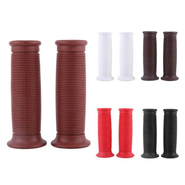 

handlebars 1 pair of 22mm/25mm rubber handlebar grip hand bar grips universal motorcycle vintage motocross