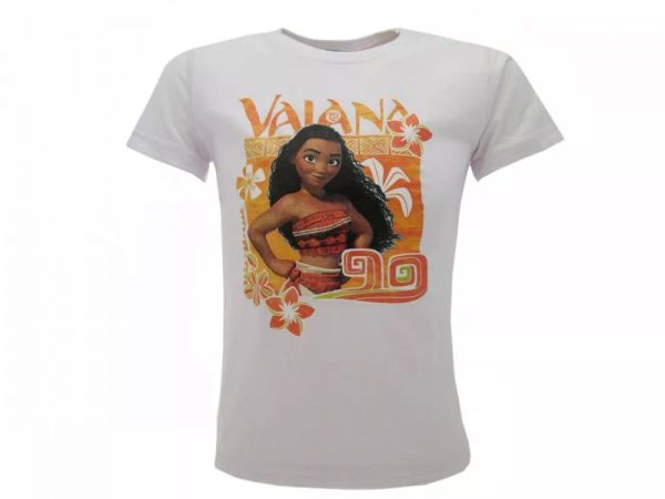 

t shirt vaiana mesh short sleeve white girl, White;black