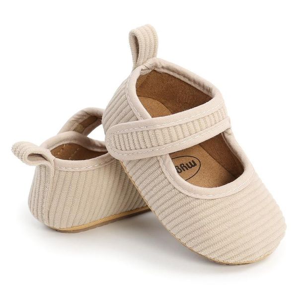 

first walkers spring autumn baby girls boys non-slip corduroy shoes walking soft sole comfortable solid color infant toddler