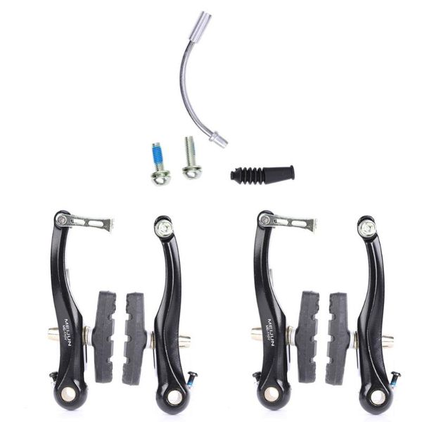 

bike brakes 1/2 pairs aluminium alloy mountain bicycle v -brake with brake pads parts