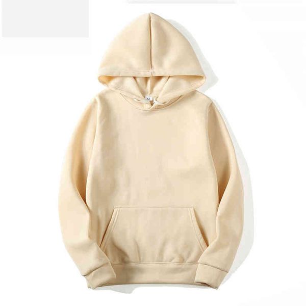 

mrmt 2021 brand men's hoodies sweatshirts leisure pullover men for male solid color man hoody sweatshirt, Black