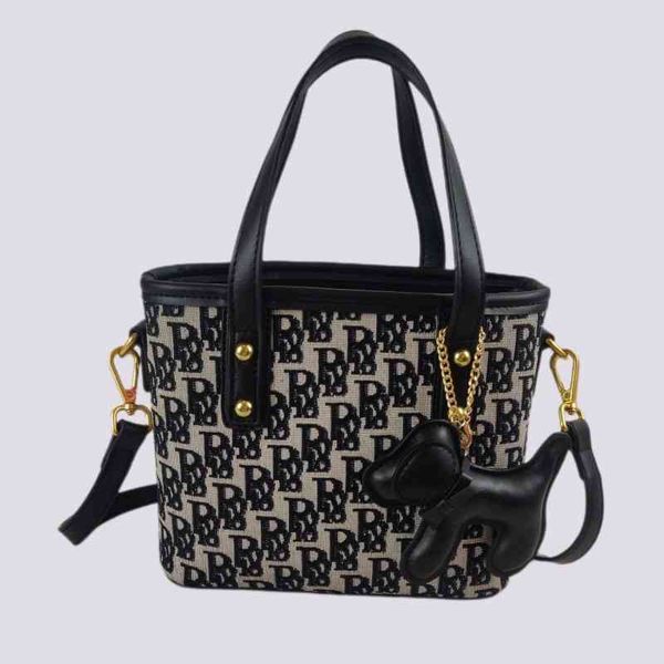 

women's bag new summer printed canvas mini tote bag commuter one shoulder hand purses luxury sale