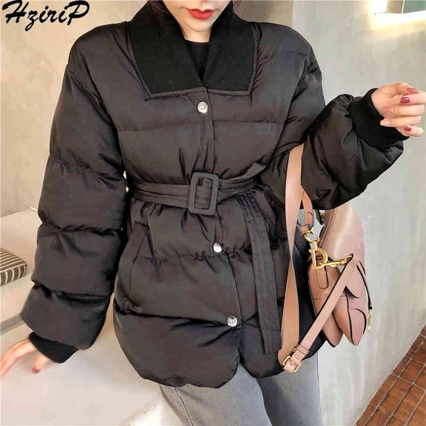 

women's down & parkas korean hzirip fashions female design winter wilderness release thick coat bands office lady more size 67gy, Black