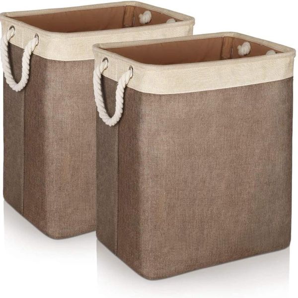 

portable laundry basket bag with handles collapsible linen hampers storage for toys clothes homer organizer bags