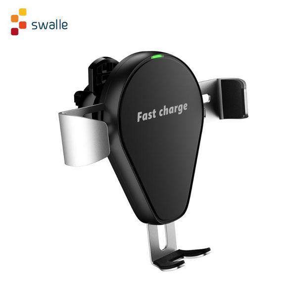

cell phone mounts & holders car gravity holder wireless charger for air vent mount gps mobile smart smartphone charge &steady