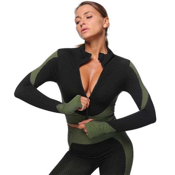 

yoga suit women's autumn and winter seamless knitting new oversized fitness