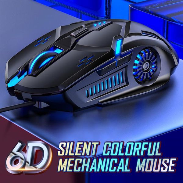

mice g5 usb wired gaming mouse 3200 dpi ergonomic optical 6d led rgb light computer peripherals for office home gamer pc