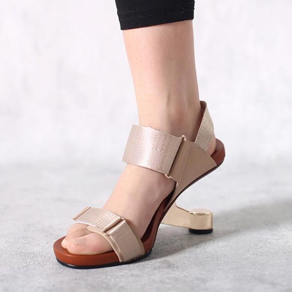 

dress shoes round toe pure color open 8cm super high strange style heels elegant concise comfortable women sandals hl329 muyisexi, Black