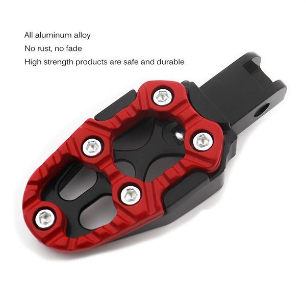 

pedals durable metal motorcycle foot peg outdoor pedal with spring off-road motor car-styling accessory 2pcs 8mm