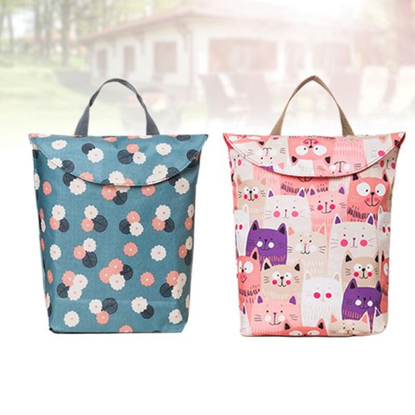 

diaper bags 2pcs reusable waterproof large capacity for infant
