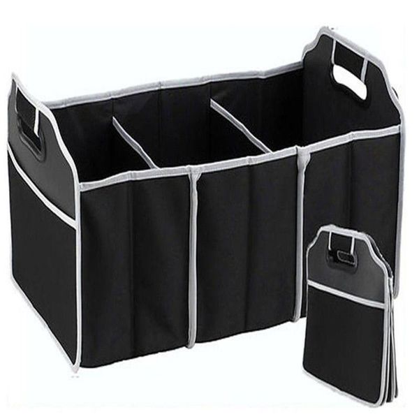 

storage boxes & bins quality 3-in-1 car boot organiser shopping tidy heavy duty foldable