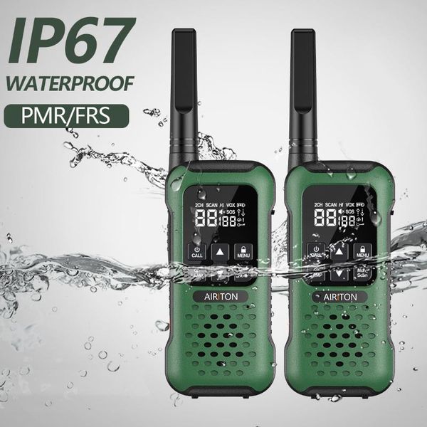 

walkie talkie 10pcs airiton ai-9r ip67 floating waterproof water activated strobe glare rechargeable