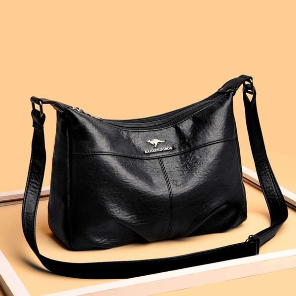 

middle aged women's bag 2021 autumn mother's korean version simple atmosphere messenger splicing embroidered thread