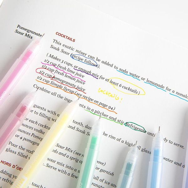 

gel pens up to 12 pcs morandi gray set multi color ink vintage marker liner 0.5mm ballpoint stationery gift office school