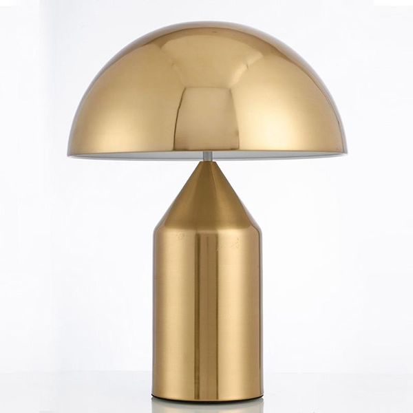 

table lamps bedroom desk post-modern metal mushroom lampshade living room restaurant bedsides light fixtures
