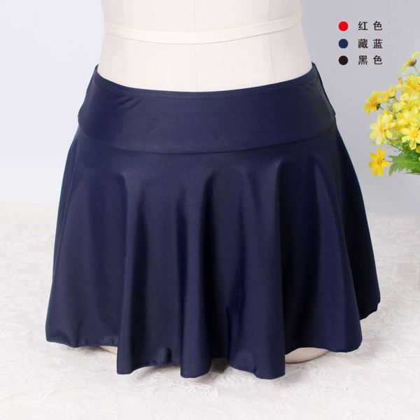 

women's skirt with swimsuit without underwear, White;black
