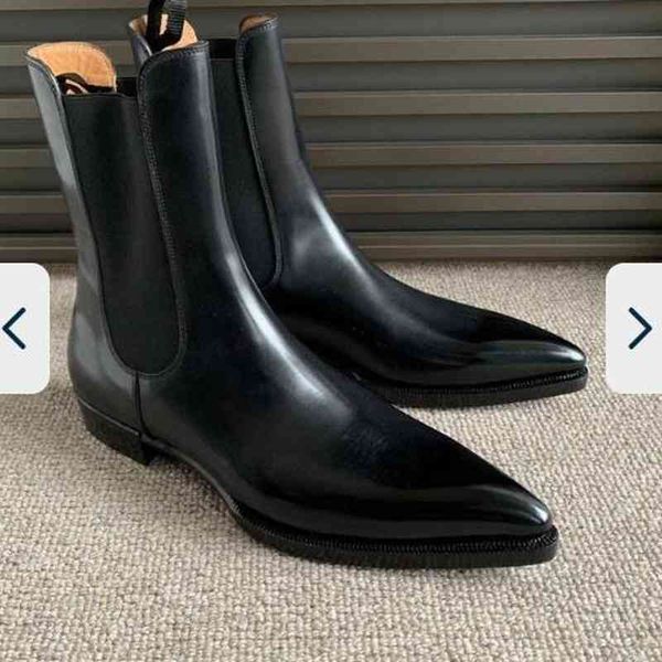 

boot men, plutonium low heels, dress shoes, tan boots, vintage tv282., Black