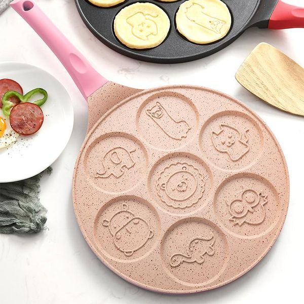 

pans cooking breakfast nonstick omelet cake bread round egg frying kitchen accessories utensils kookgerei cookware df50pdg