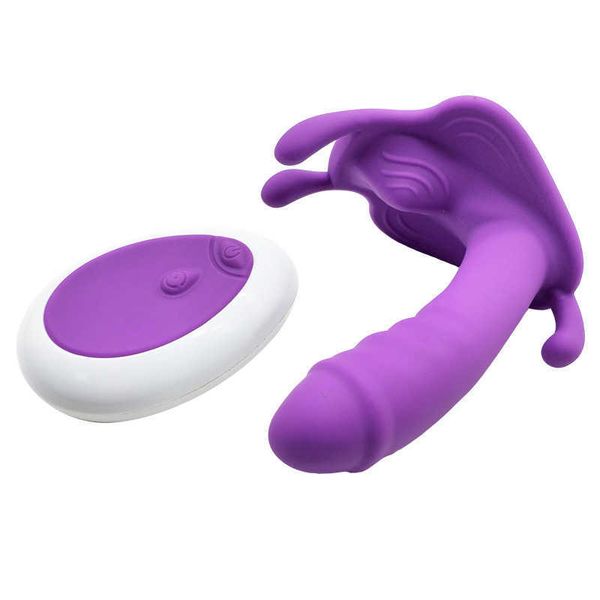 Controle remoto sem fio usando borboleta masturbação vibrador feminino sexo brinquedo masturbação dispositivo ovo saltar massageador p0818