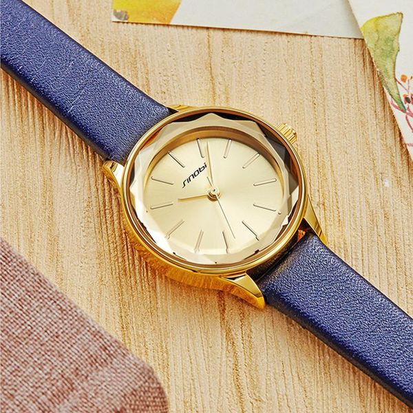 

women watches quartz wristwatches ladies classic leather waterproof wrist watch simple female clock for woman, Slivery;brown