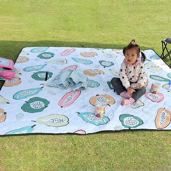 

outdoor pads mat picnic blanket waterproof portable camping folding 2*2m