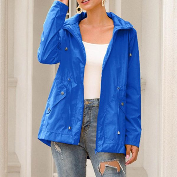 

women's jackets 2021 women jacket coat waterproof transition outdoor hiking clothes lightweight raincoat, Black;brown