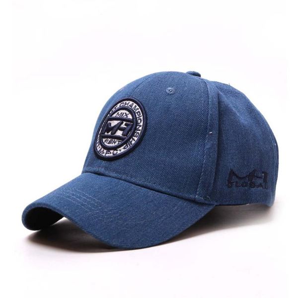 

visors men and women hat cotton embroidered flower denim female sun shade visor for fashion e cap 2021 viseras de mujer, Blue;gray