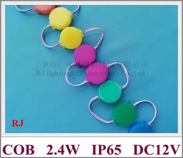 

pixel module light lamp decoration holiday point for festival christmas cob 2.4w round dc12v 36mm*36mm*13mm led modules