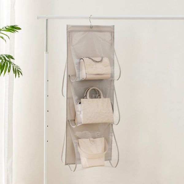 

bag storage dust-proof hanging closet wall-hanging transparent blanket bags