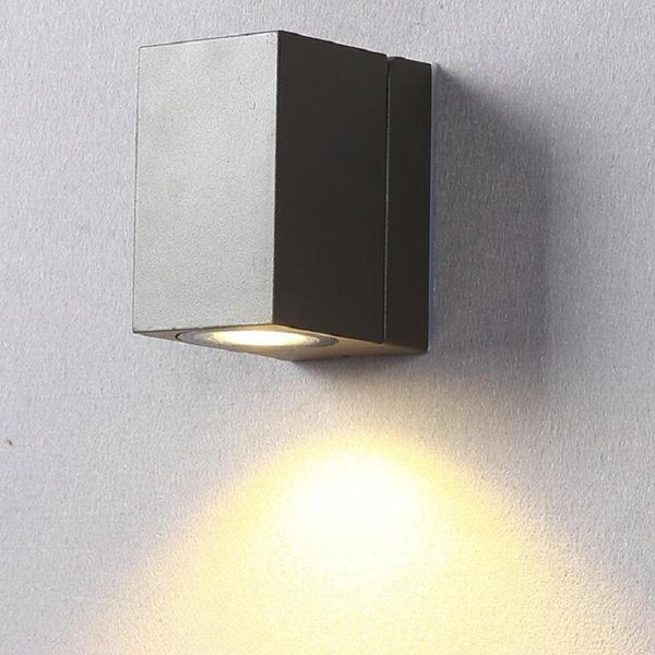 

square led wall lamps brief cube adjustable surface mounted light dimmable 110v 220v indoor&outdoor lighting outdoor