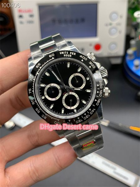 

3 style men's watches mechanical watch cal.40mm 4130 movement ultra thin 12.6mm 904l n-factory sapphire ceramic ring waterproof watch -, Slivery;brown