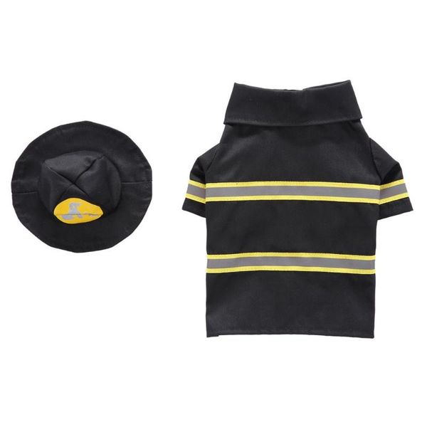 

dog apparel christmas firefighting suit puppy clothes outfits