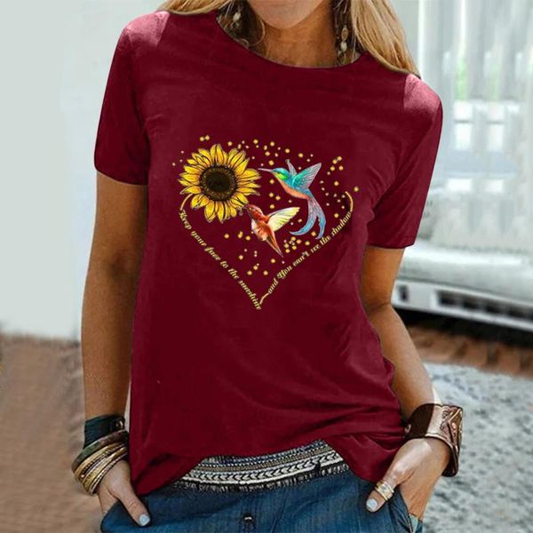 

women's blouses & shirts 40# harajuku short sleeves o-neck blouse women print tee shirt summer casual loose elegant clothing, White