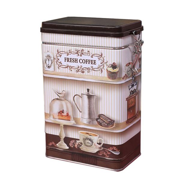 

storage bottles & jars practical giflightweight gift with buckle tinplate sealed can rounded corners safe living room food versatile kitchen