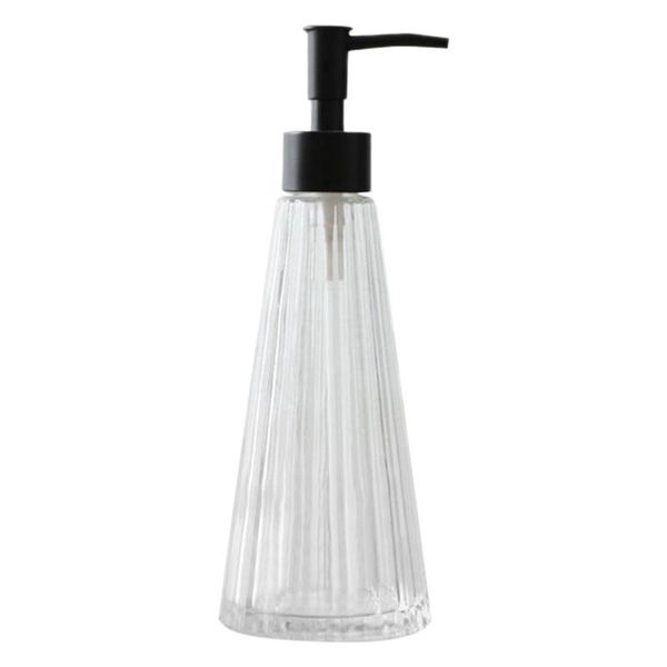 

storage bottles & jars creative glass emulsion bottle press empty soap shampoo hand dispenser pump