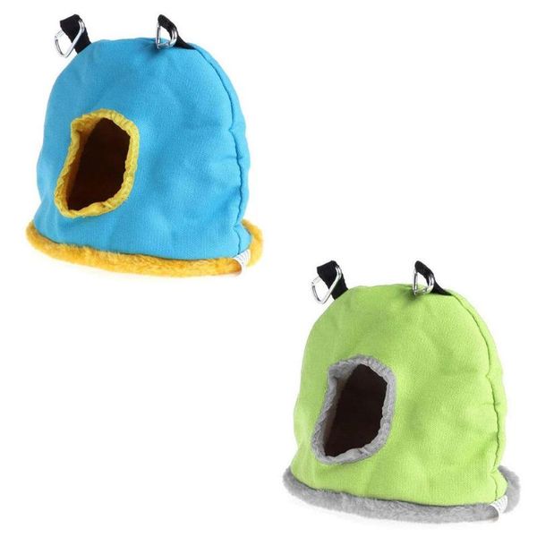 

round warm bird nest house perch cage for parrot parakeet comfortable small pet home hammock cages