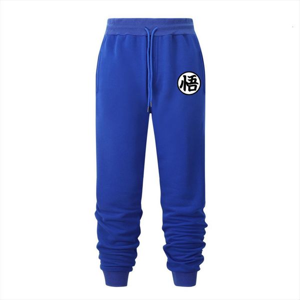 

japanese anime goku joggers brand women pants trousers casual sweatpants jogger fitness chine character wu workout running sport, Black