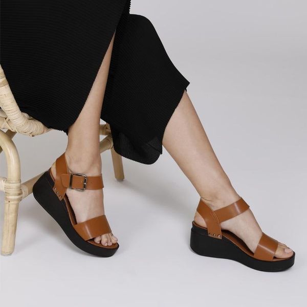 

sandals 20s-528c1fx tan women 's wedges, Black