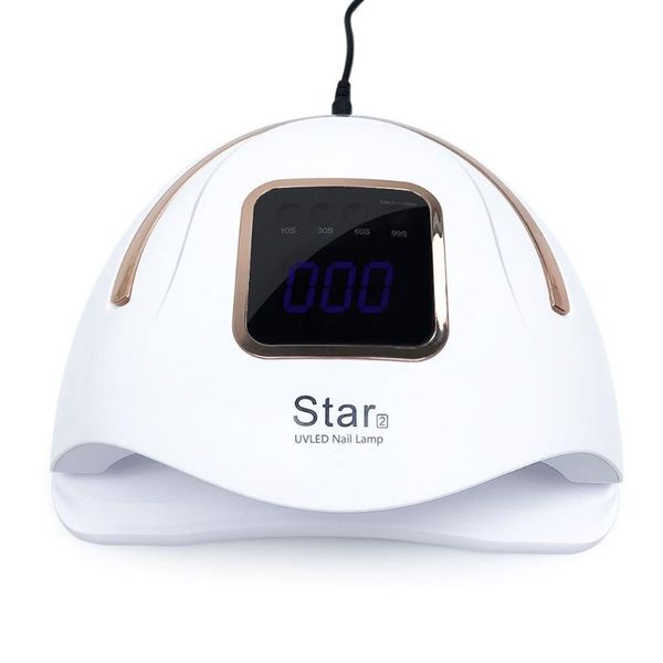 

nail lamp uv led nails dryer gel polish curing lcd light manicure machine dryers
