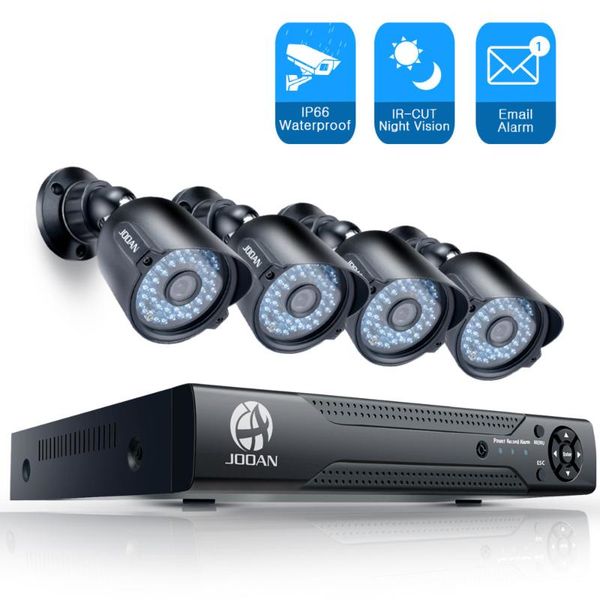 

security camera system 4ch 1080n video recoder and 4pcs 1000tvl outdoor night vision surveillance cctv (5 in 1 dvr:ahd,tv systems