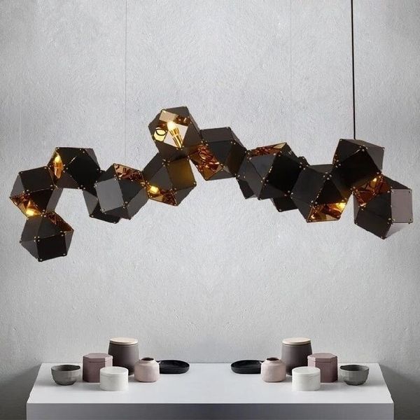 

pendant lamps nordic led stone monkey lamp light kitchen fixtures dining bar bedroom hanging living room