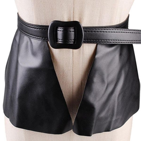 

belts x4yc women tie up dress belt punk retro skirt style adjustable wide waistband waist solid color self-tied bowknot, Black;brown