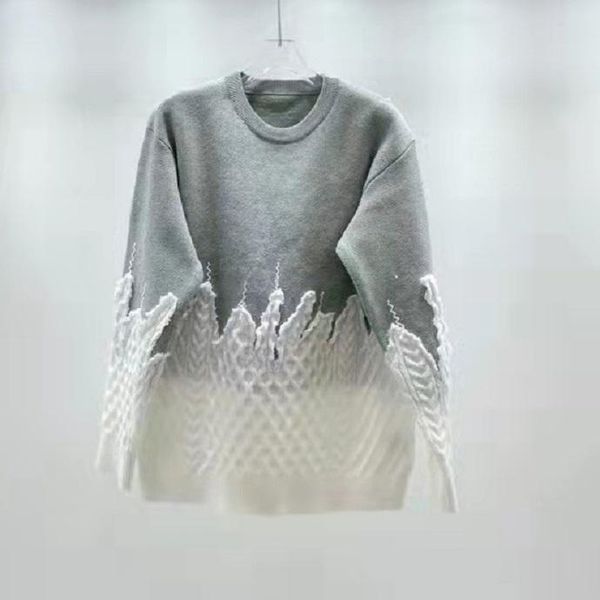 

women's sweaters 2021 autumn winter black grey jumpers women color block knitting long sleeve casual warm pullovers ladies, White;black